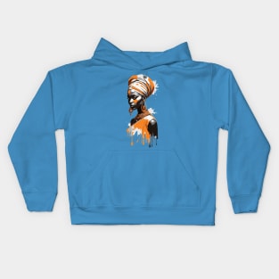 African splash Kids Hoodie